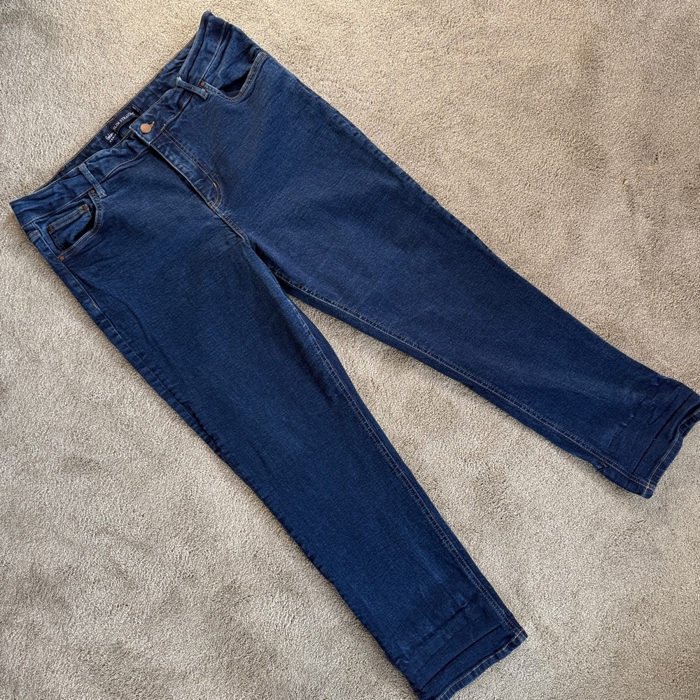 Boden Straight Slim Dark Wash Jeans